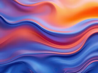 Fototapeta premium Abstract Gradient Background with Delicate Waves