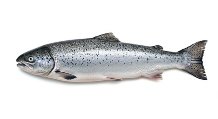 Fresh Raw Fish Lying on White Surface Ready for Cooking