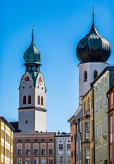 old town of Rosenheim - bavaria