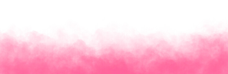 Realistic pink cloud or smoke. Fog or smoke on transparent background. PNG image © thebeststocker