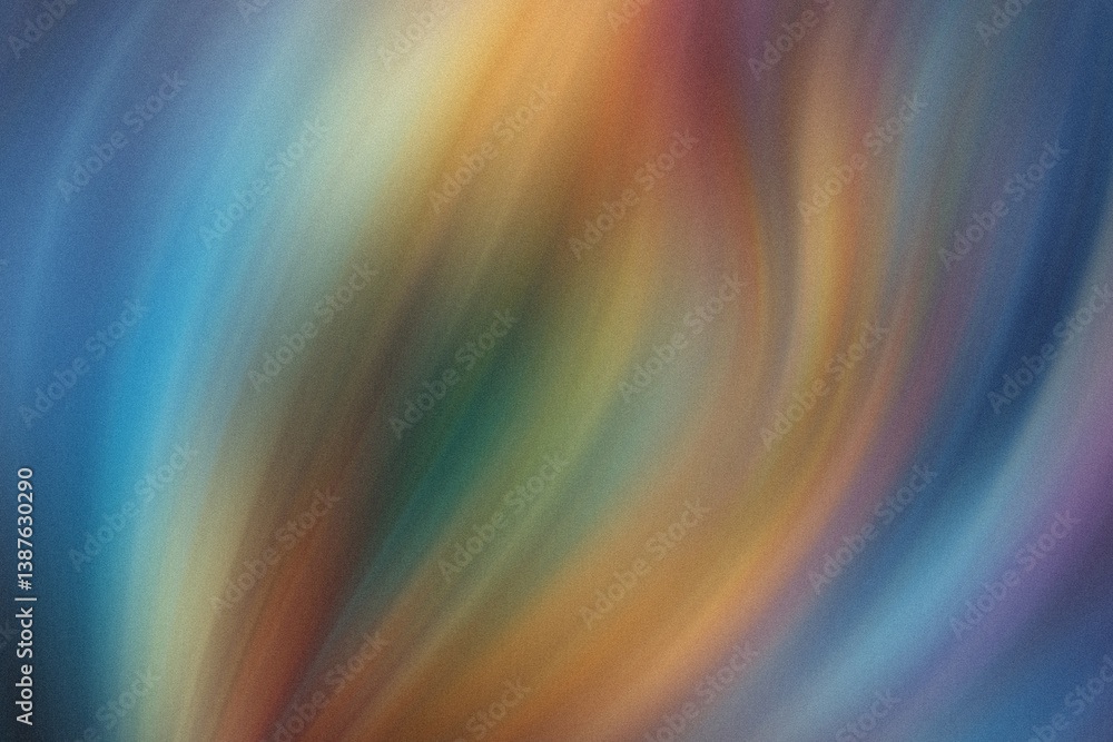 Poster abstract background featuring a blend of colors creating a soft and flowing artistic expression piec