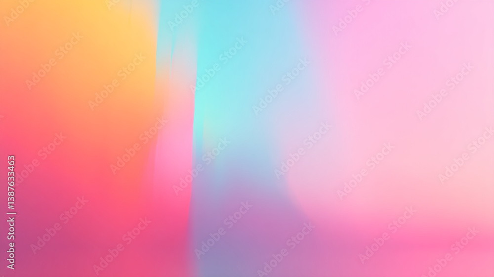 Poster abstract background featuring a blend of vibrant colors with a smooth gradient effect design style
