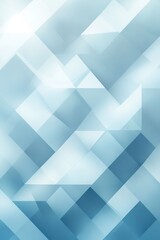 Obraz premium Geometric abstract blue pattern with overlapping transparent cubes and soft lighting