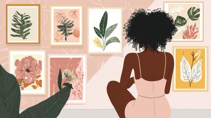 The Psychiatry illustration set includes representations of mental health disorders, various therapy modalities, and stress management techniques through mindfulness in Minimalism