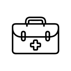 Icon of a doctorchest / first aid kit