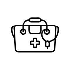 Icon of a doctorchest / first aid kit