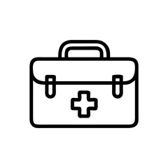 Icon of a doctorchest / first aid kit