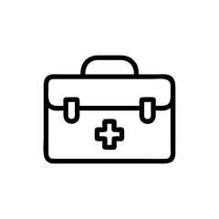 Icon of a doctorchest / first aid kit
