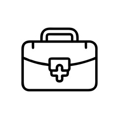 Icon of a doctorchest / first aid kit