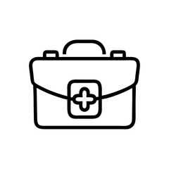 Icon of a doctorchest / first aid kit