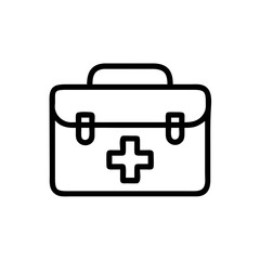 Icon of a doctorchest / first aid kit