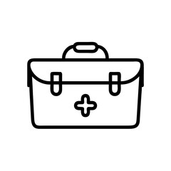 Icon of a doctorchest / first aid kit