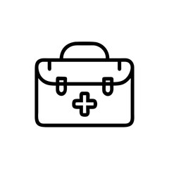 Icon of a doctorchest / first aid kit
