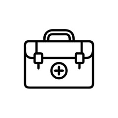 Icon of a doctorchest / first aid kit