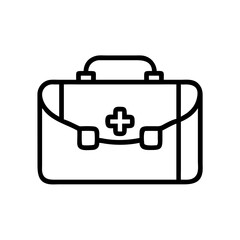 Icon of a doctorchest / first aid kit