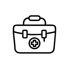 Icon of a doctorchest / first aid kit