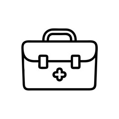 Icon of a doctorchest / first aid kit