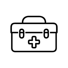 Icon of a doctorchest / first aid kit
