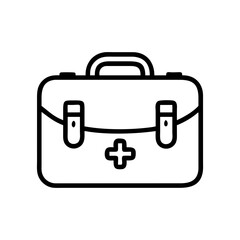 Icon of a doctorchest / first aid kit