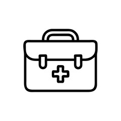 Icon of a doctorchest / first aid kit