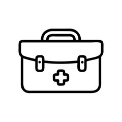 Icon of a doctorchest / first aid kit