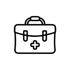 Icon of a doctorchest / first aid kit