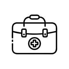 Icon of a doctorchest / first aid kit