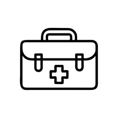 Icon of a doctorchest / first aid kit