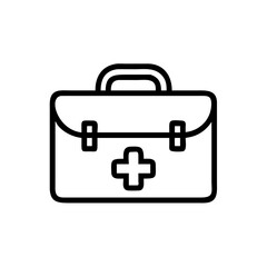 Icon of a doctorchest / first aid kit