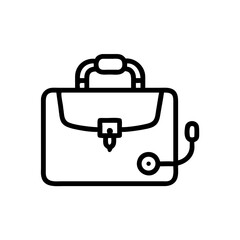 Icon of a doctorchest / first aid kit