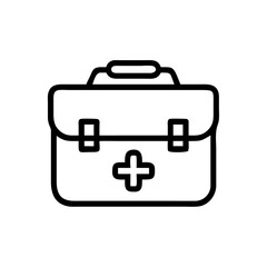 Icon of a doctorchest / first aid kit