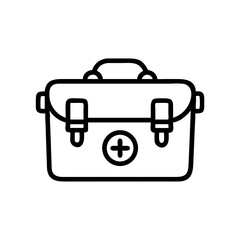 Icon of a doctorchest / first aid kit