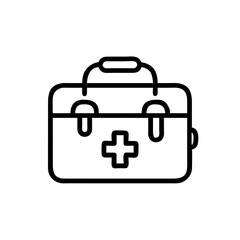 Icon of a doctorchest / first aid kit