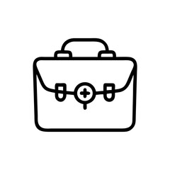 Icon of a doctorchest / first aid kit