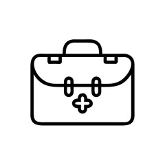 Icon of a doctorchest / first aid kit