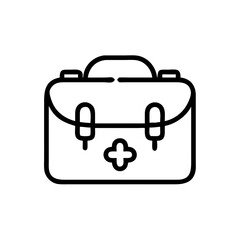 Icon of a doctorchest / first aid kit