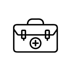 Icon of a doctorchest / first aid kit