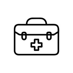 Icon of a doctorchest / first aid kit