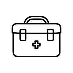 Icon of a doctorchest / first aid kit