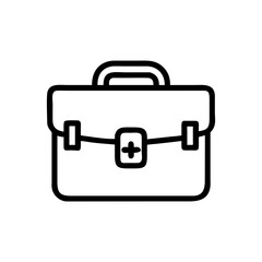 Icon of a doctorchest / first aid kit