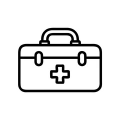 Icon of a doctorchest / first aid kit