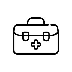Icon of a doctorchest / first aid kit