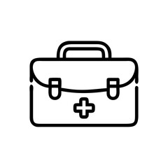 Icon of a doctorchest / first aid kit