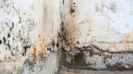mold on a wall