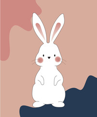 Obraz premium cute bunny