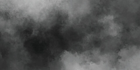 Fototapeta premium Deep Shadowy Smoke and Fog Layer in Black and Gray for Use in Editorial or Promotional Design