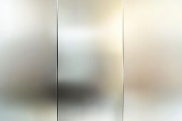 Abstract frosted glass panels