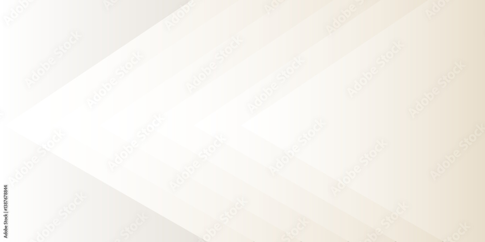 Aufkleber abstract colorful arrow line minimal geometric smooth grey light arrow elegant white background with