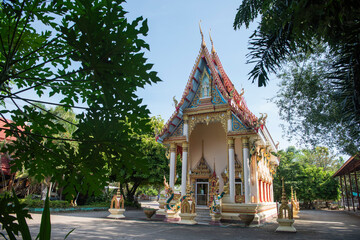 Naklejka premium THAILAND UTTARADIT WAT KHUNG TAPHAO