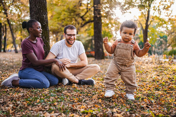 First Steps in Autumn Splendor